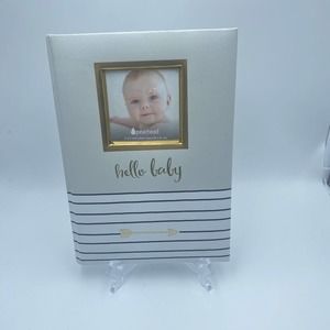 Hello Baby Book Pearhead and baby prints never been used baby Boy